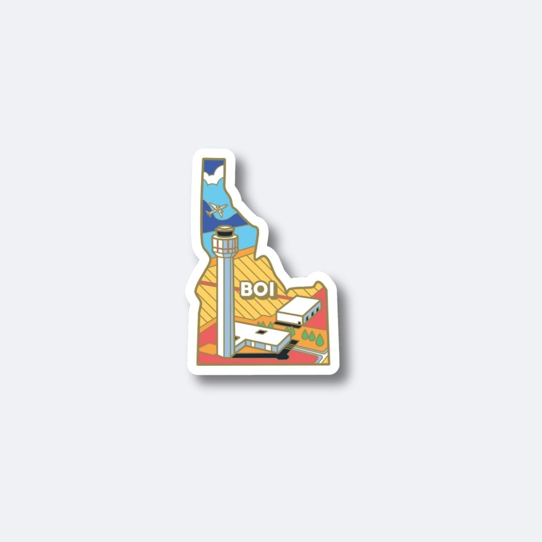 Airport Sticker | BOI - Idaho