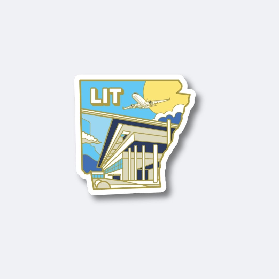 Airport Sticker | LIT - Arkansas
