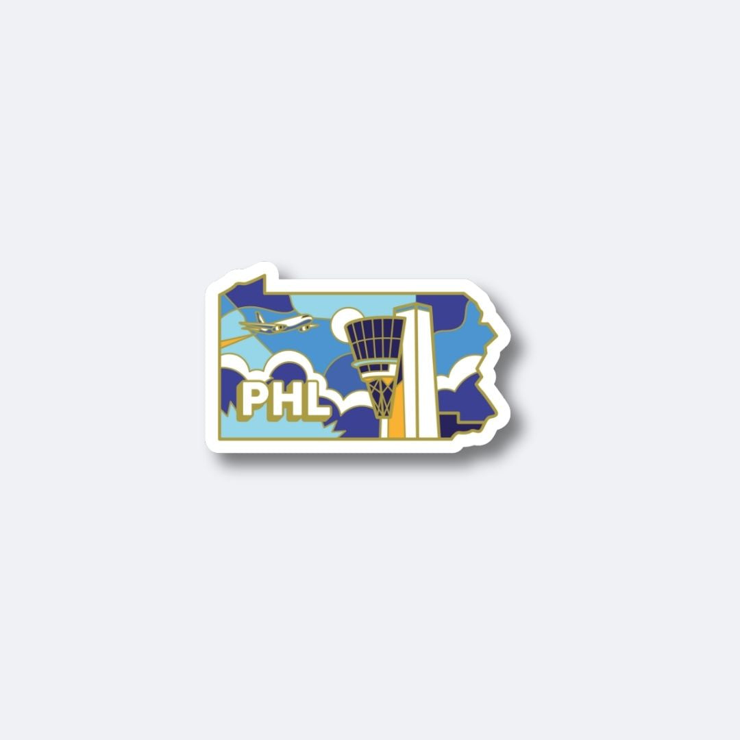 Airport Sticker | PHL - Pennsylvania