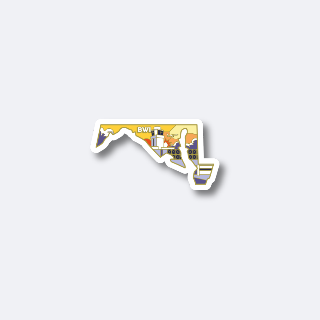 Airport Sticker | BWI - Maryland