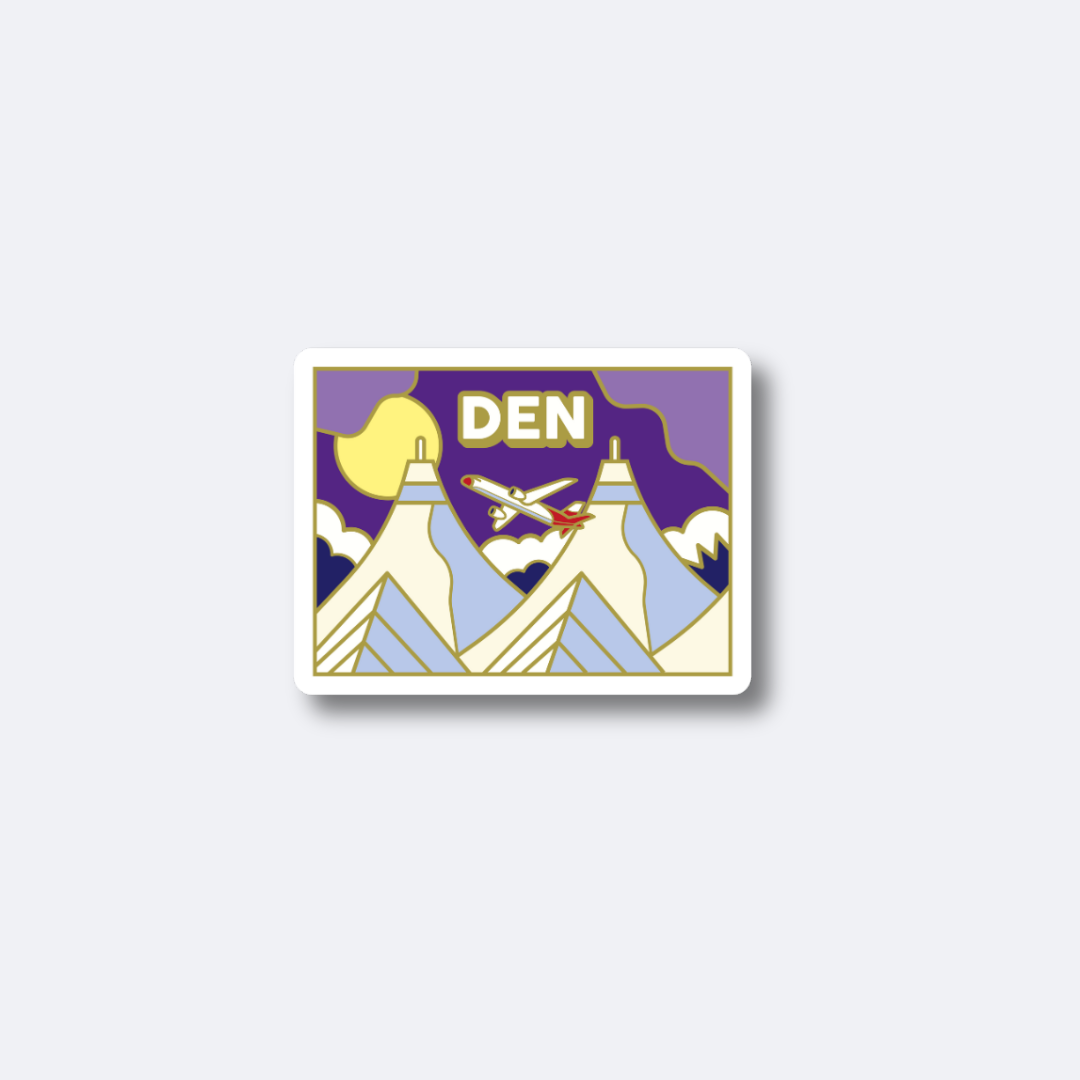 Airport Sticker | DEN - Colorado
