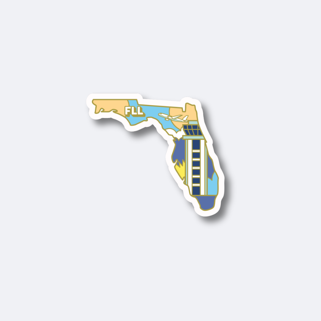 Airport Sticker | FLL - Florida