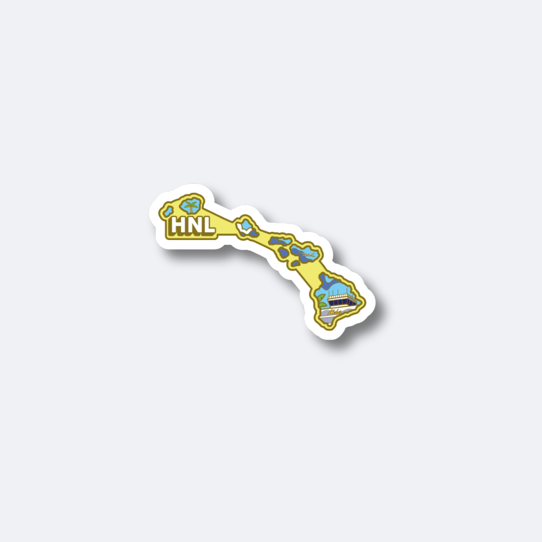 Airport Sticker | HNL - Hawaii