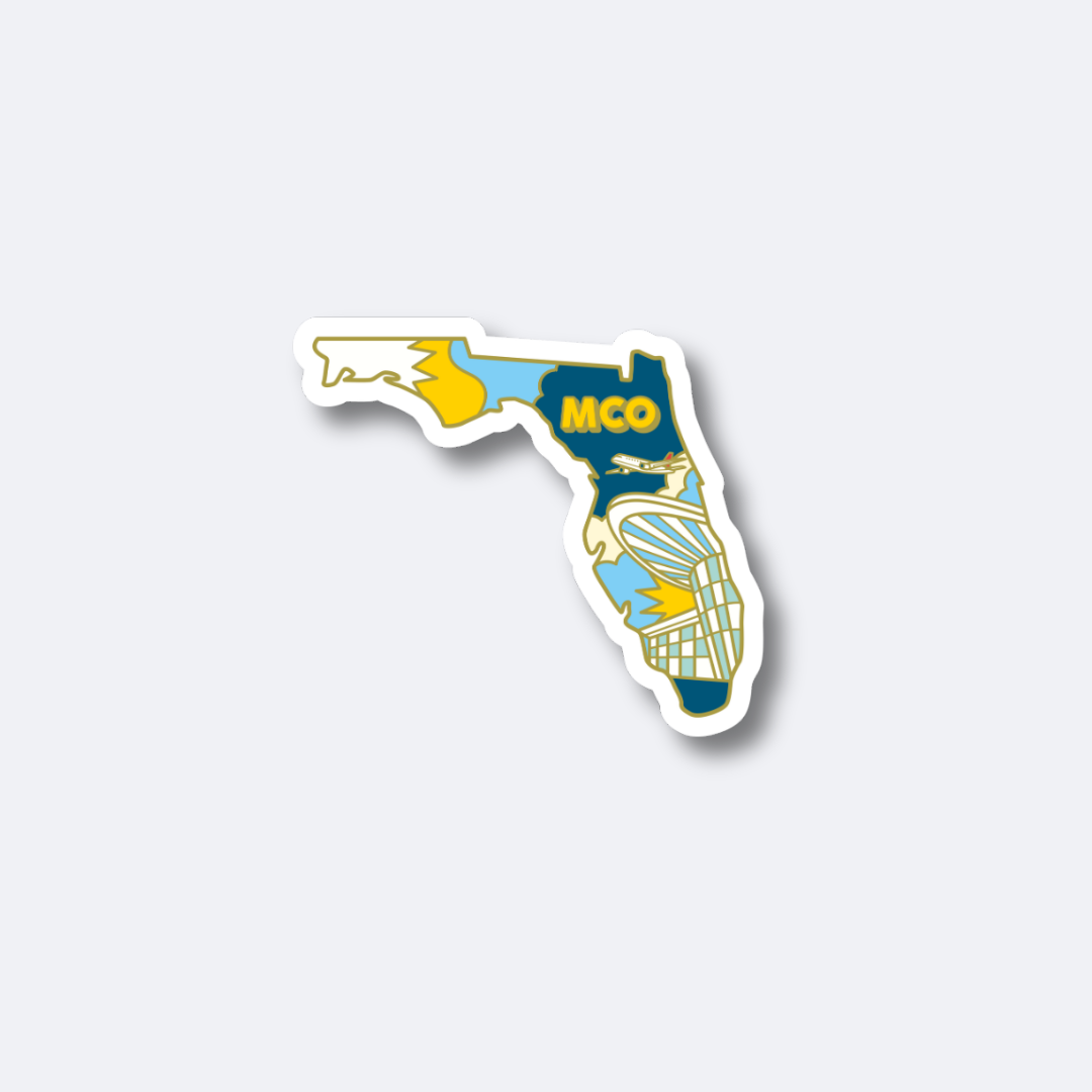 Airport Sticker | MCO - Florida
