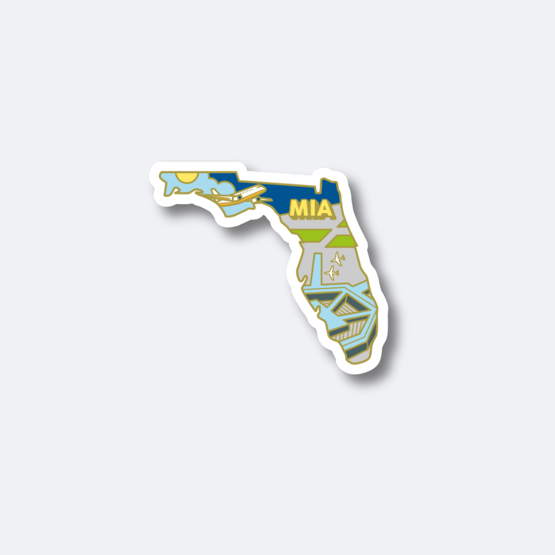 Airport Sticker | MIA - Florida