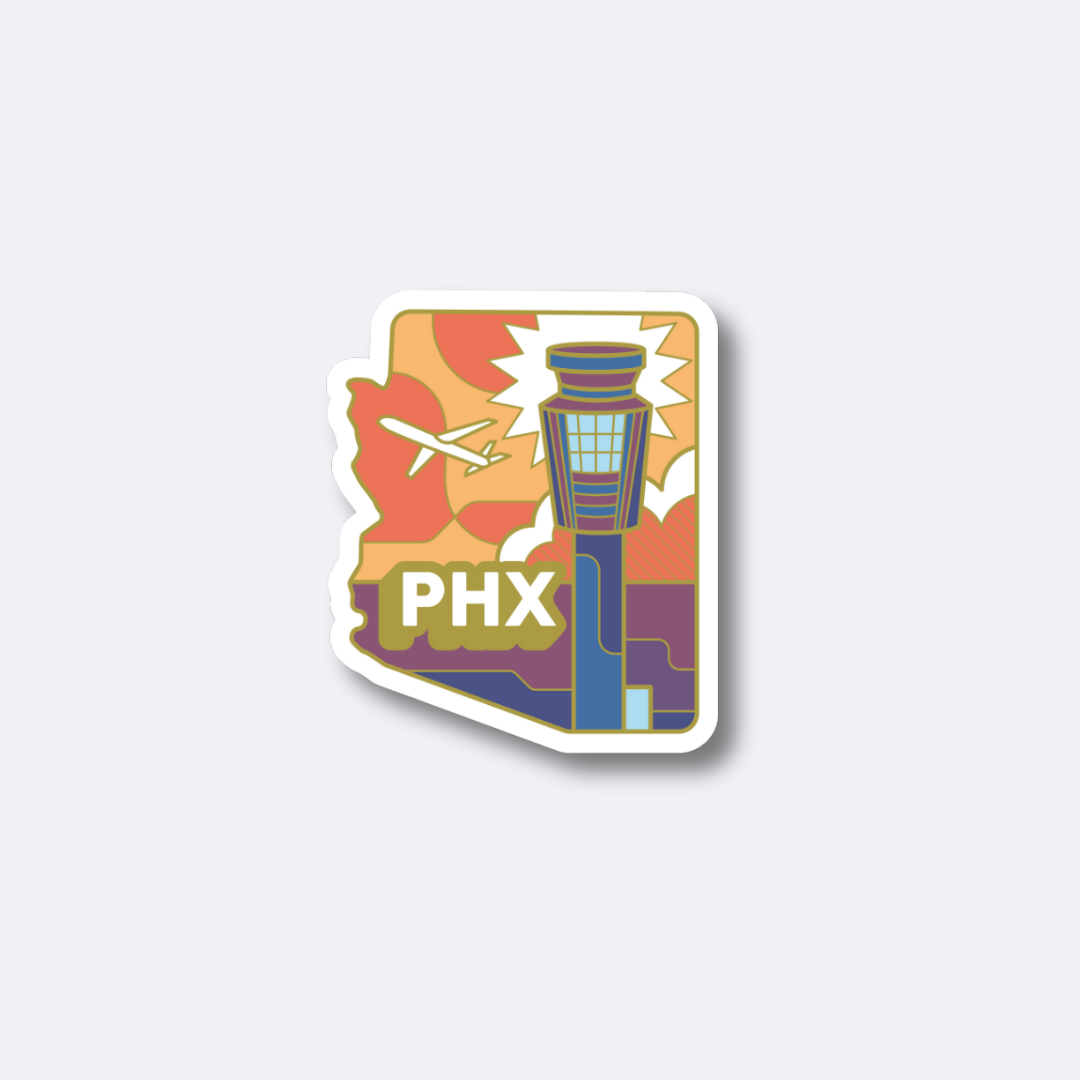 Airport Sticker | PHX - Arizona