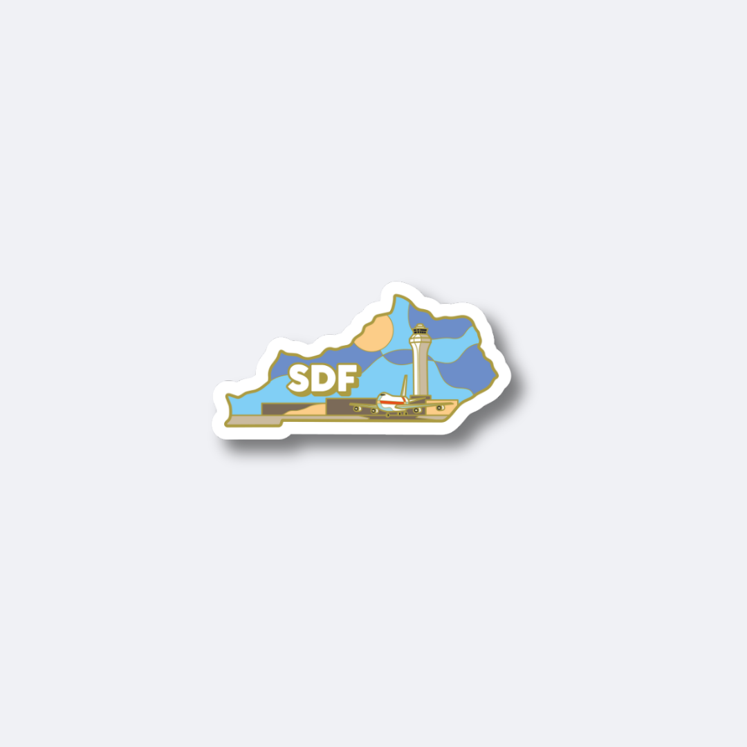 Airport Sticker | SDF - Kentucky