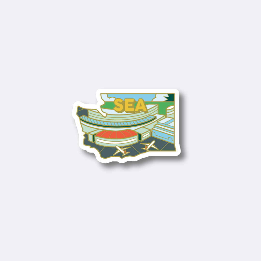 Airport Sticker | SEA - Washington