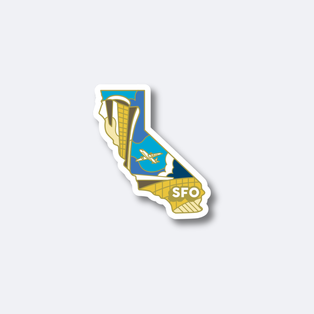 Airport Sticker | SFO - California