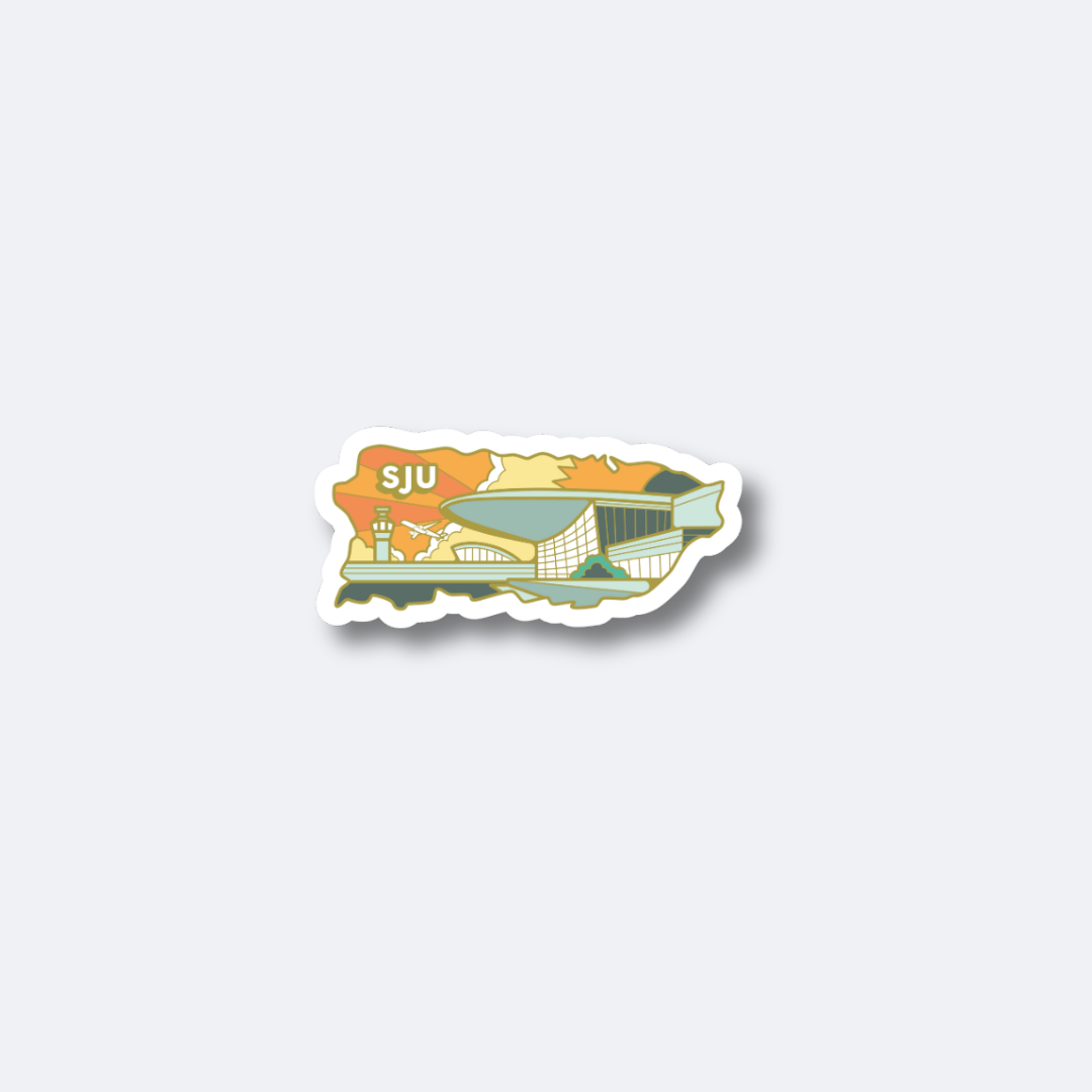 Airport Sticker | SJU - Puerto Rico