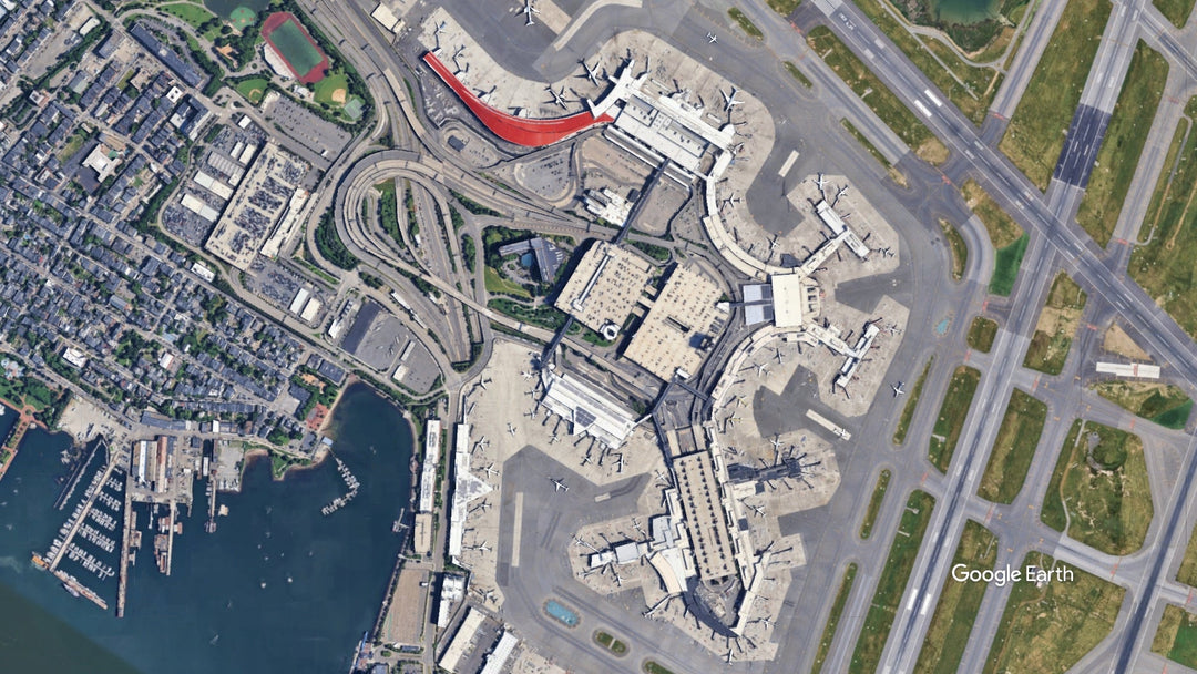 What is Boston Logan Airport (BOS) like?