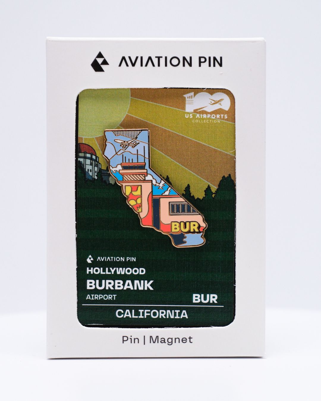 Pin de Aeropuerto | BUR - California