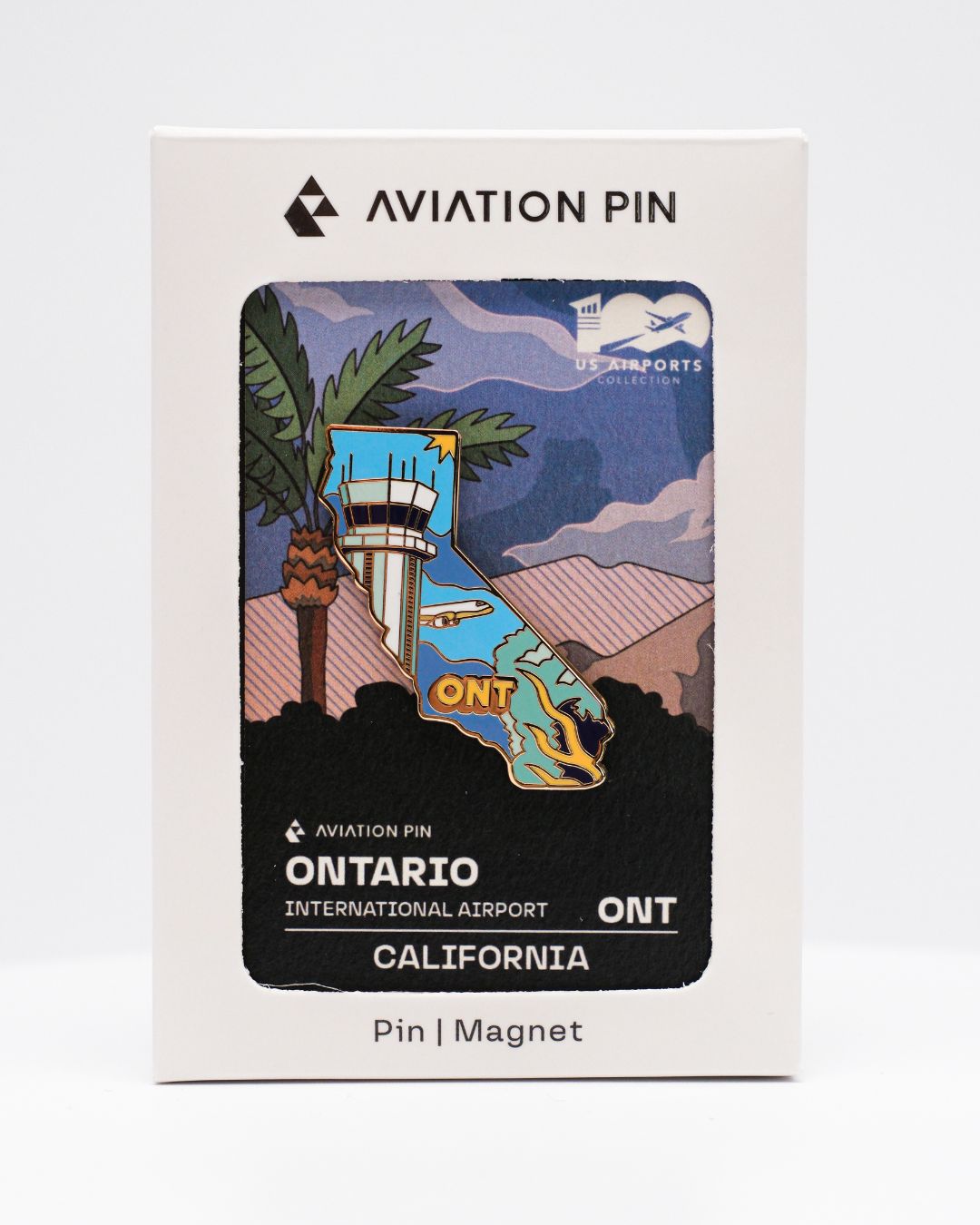 Pin de Aeropuerto | ONT - California