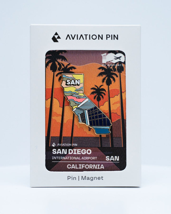 SAN Airport Pin – San Diego International Airport, California