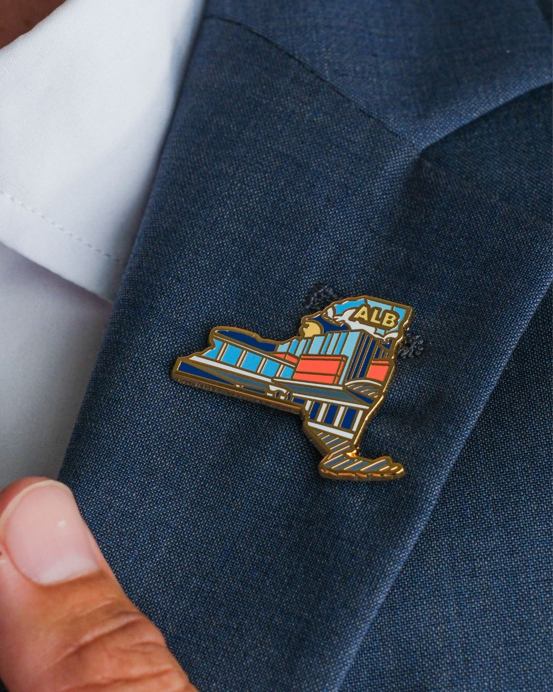 ALB Airport Pin – Albany International Airport, New York