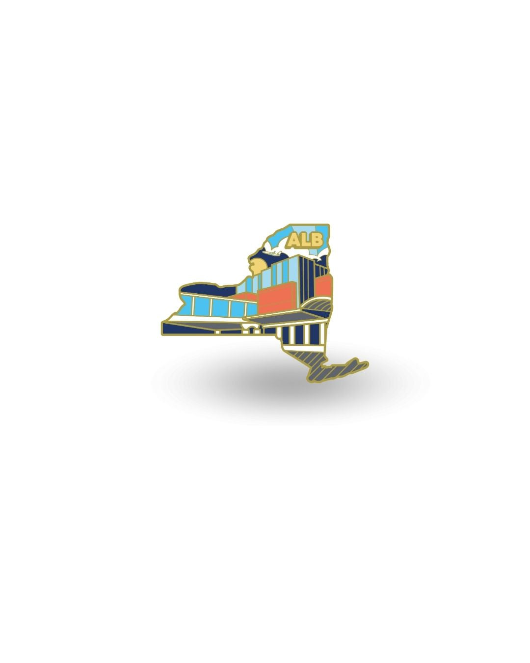 ALB Airport Pin – Albany International Airport, New York