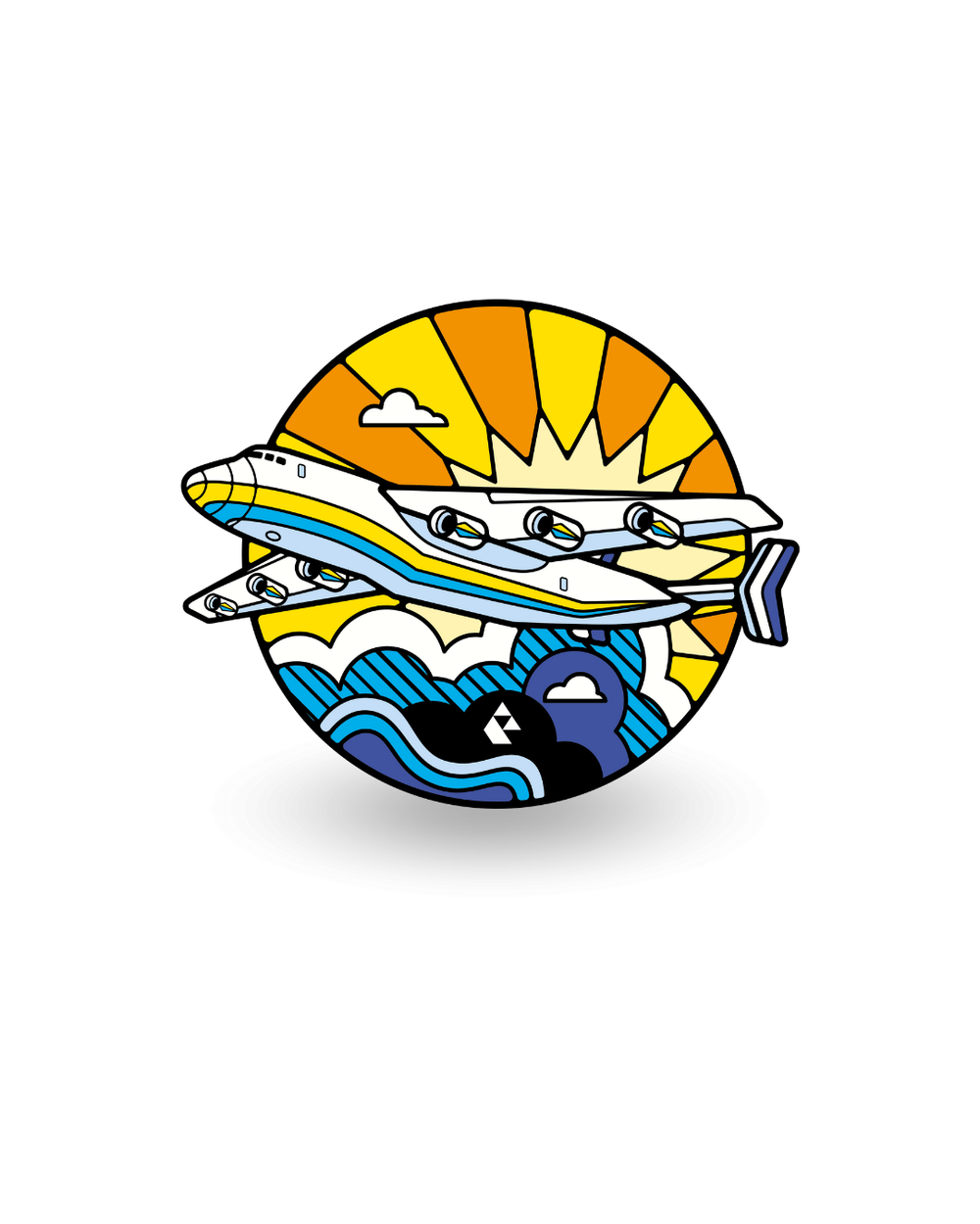 Airplane Pin - AN225