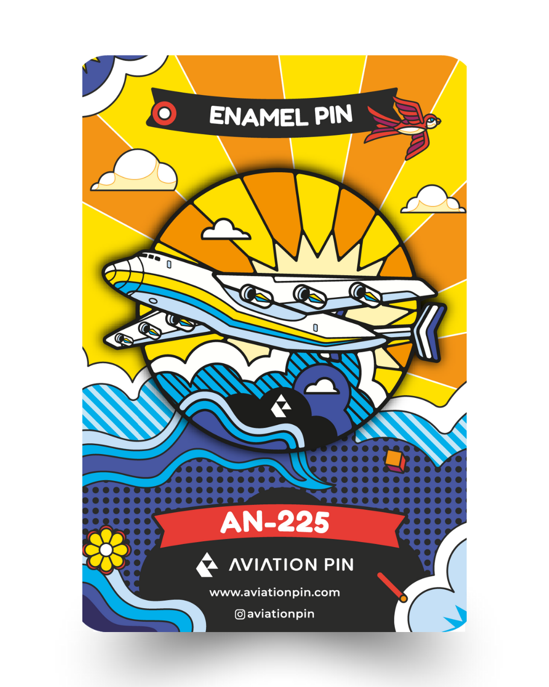 Antonov 225 - Airplane Pin