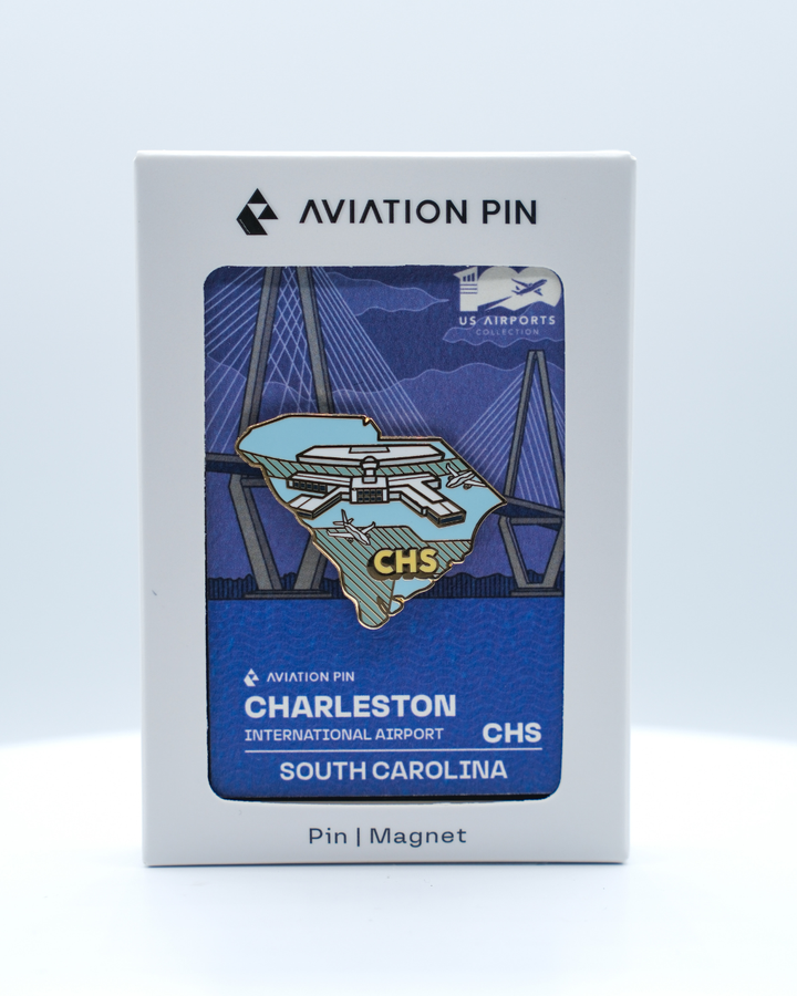 CHS Airport Pin – Charleston International Airport, South Carolina