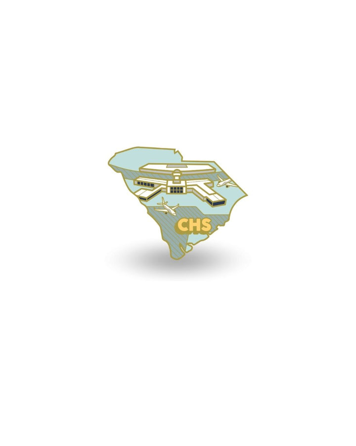 Pin de Aeropuerto | CHS - Carolina del Sur
