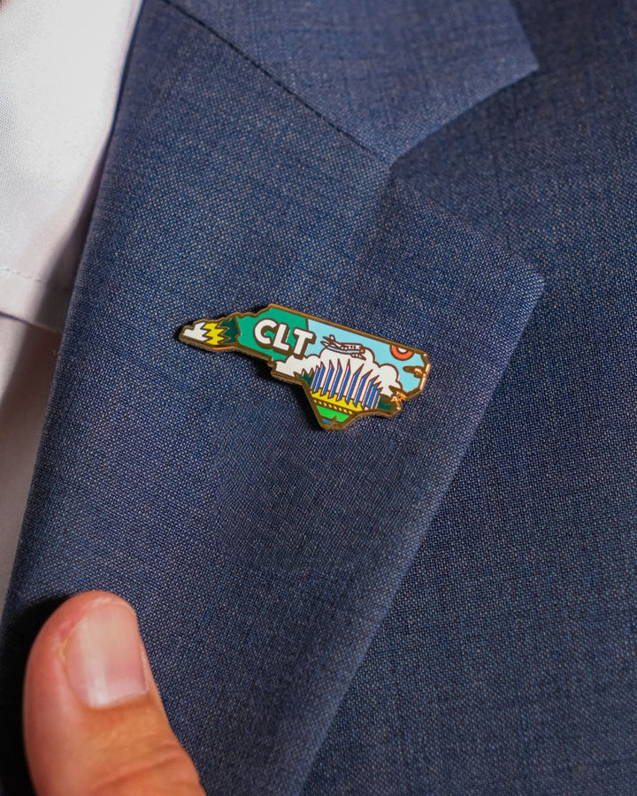 CLT Airport Pin – Charlotte Douglas International Airport, North Carolina