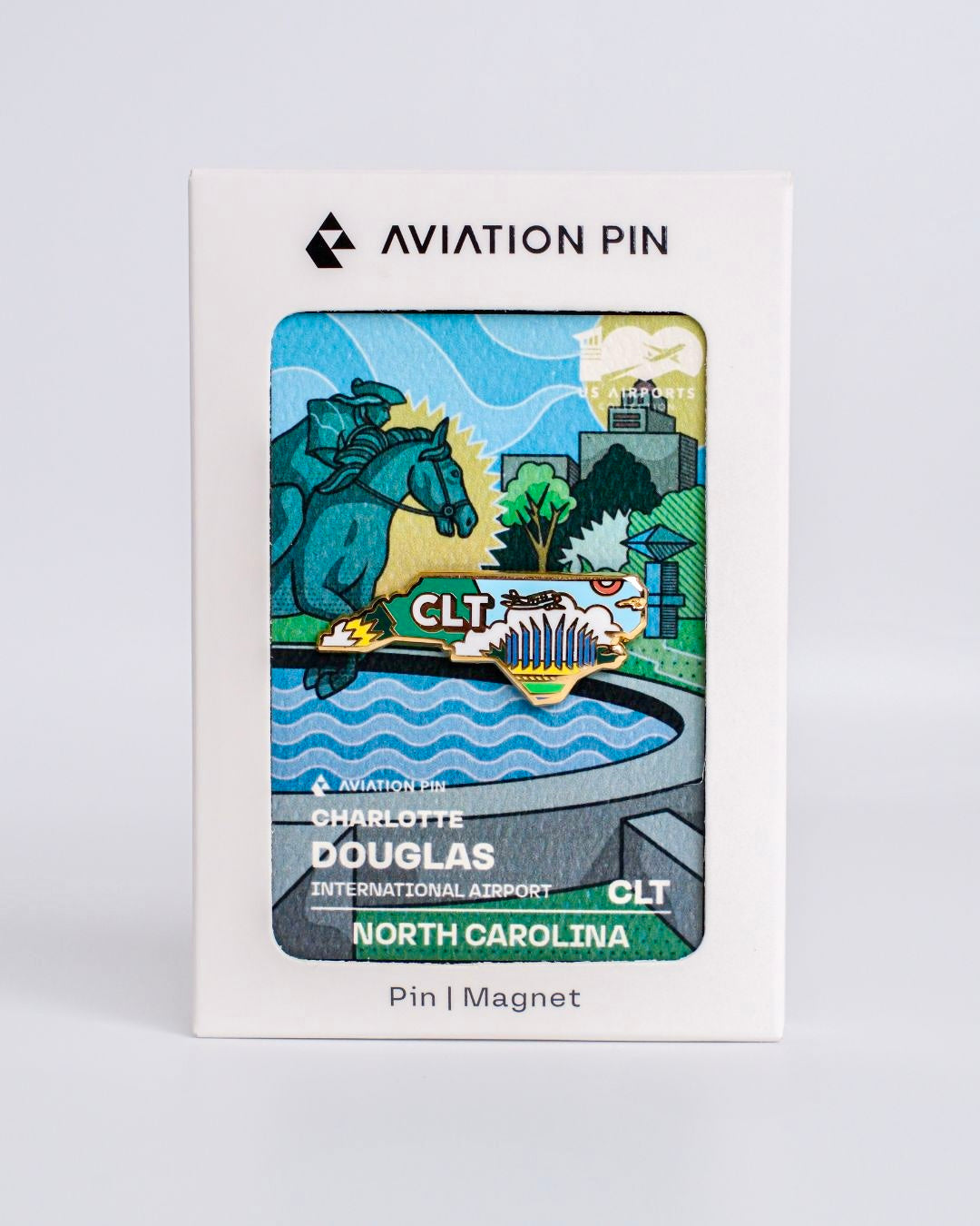 Pin de Aeropuerto | CLT - Carolina del Norte