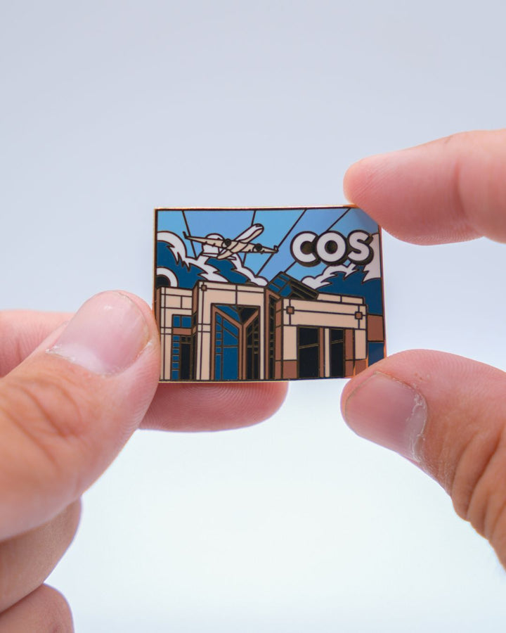 COS Airport Pin – City of Colorado Springs Municipal Airport, Colorado