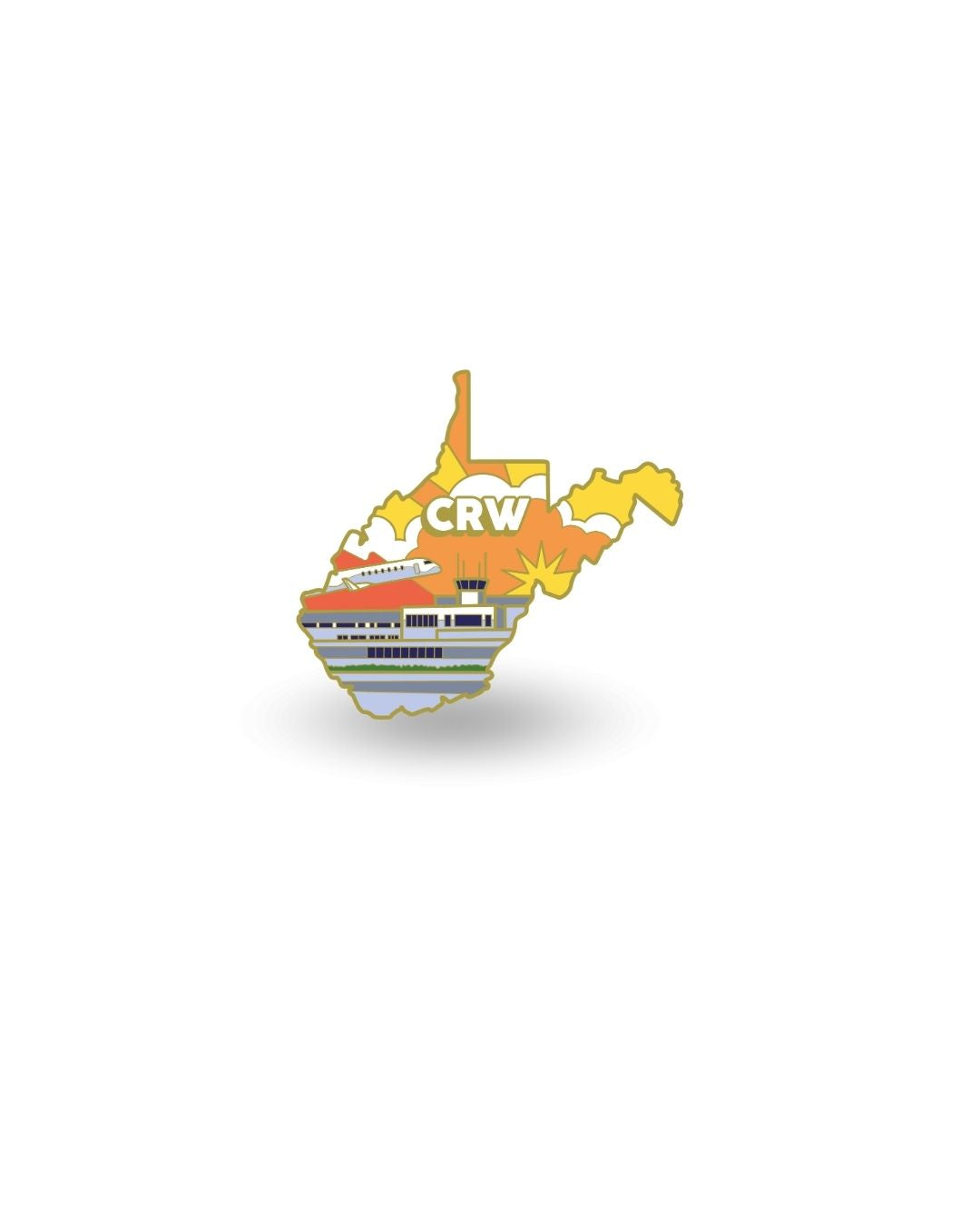Pin de Aeropuerto | CRW - Virginia Occidental