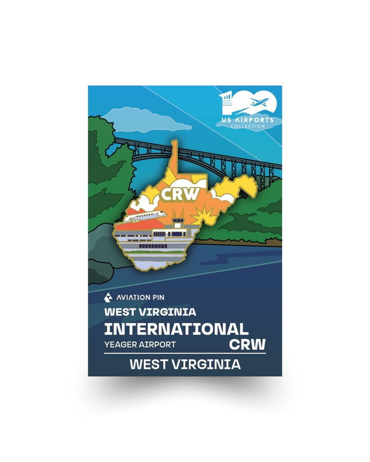 Pin de Aeropuerto | CRW - Virginia Occidental
