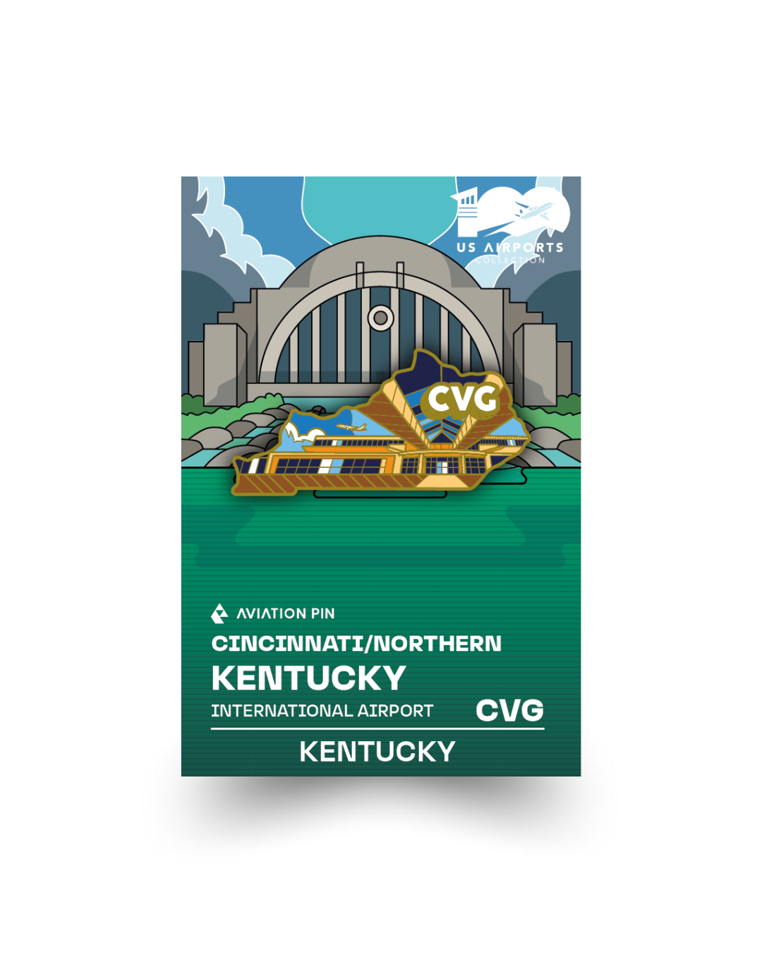 Cincinnati Northern Kentucky International Airport (CVG) Pin