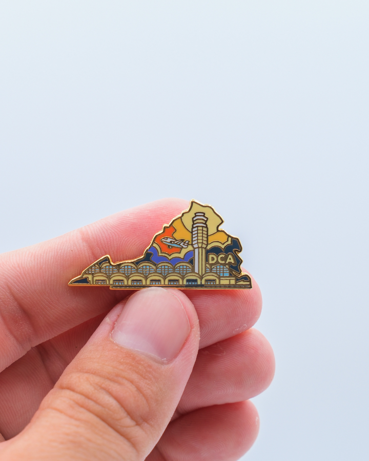 DCA Airport Pin – Ronald Reagan Washington National Airport, Virginia