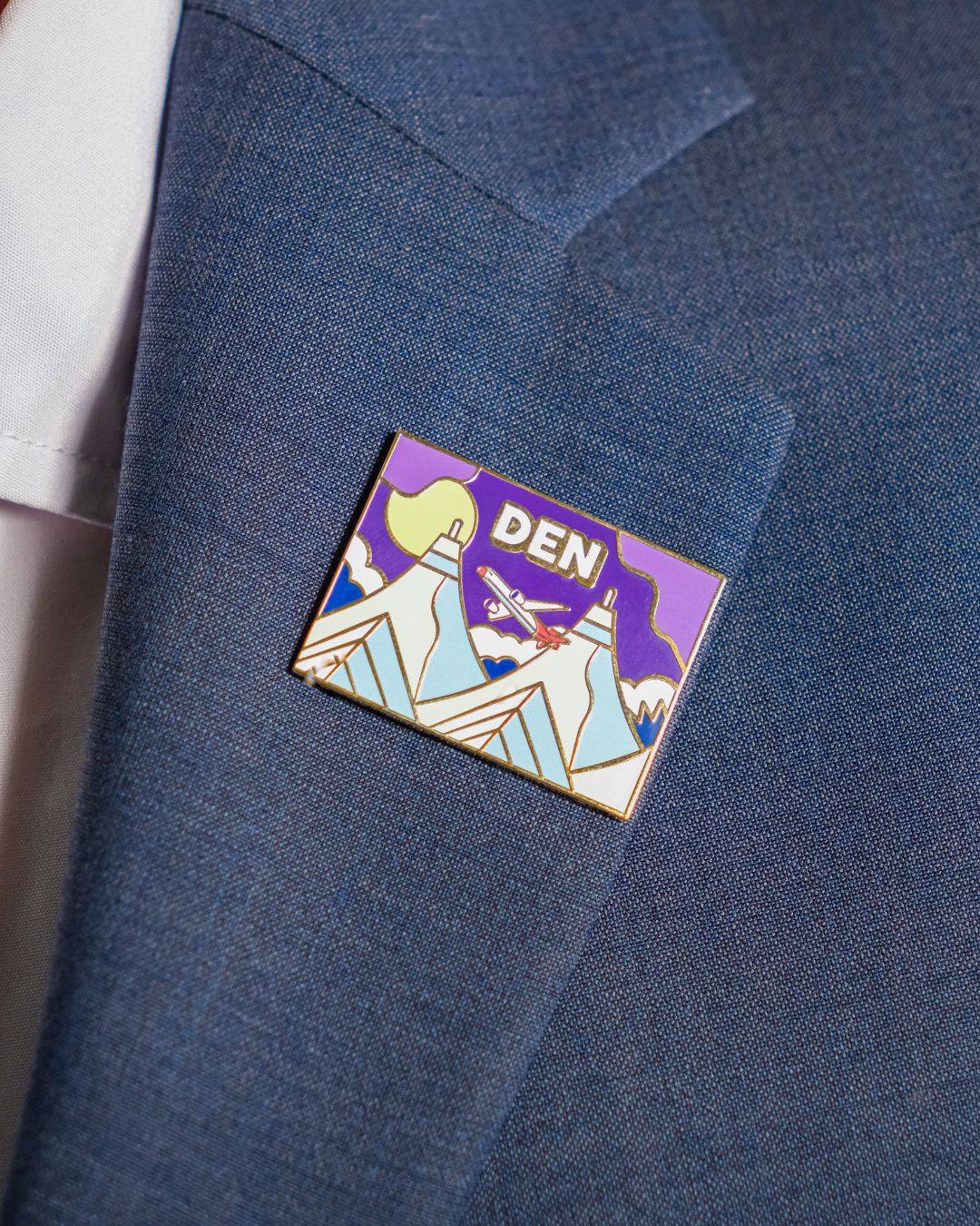 DEN Airport Pin – Denver International Airport, Colorado