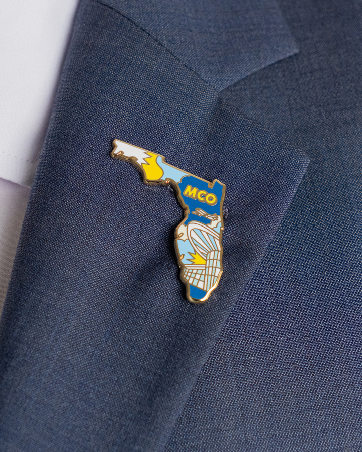 MCO Airport Pin – Orlando International Airport, Florida