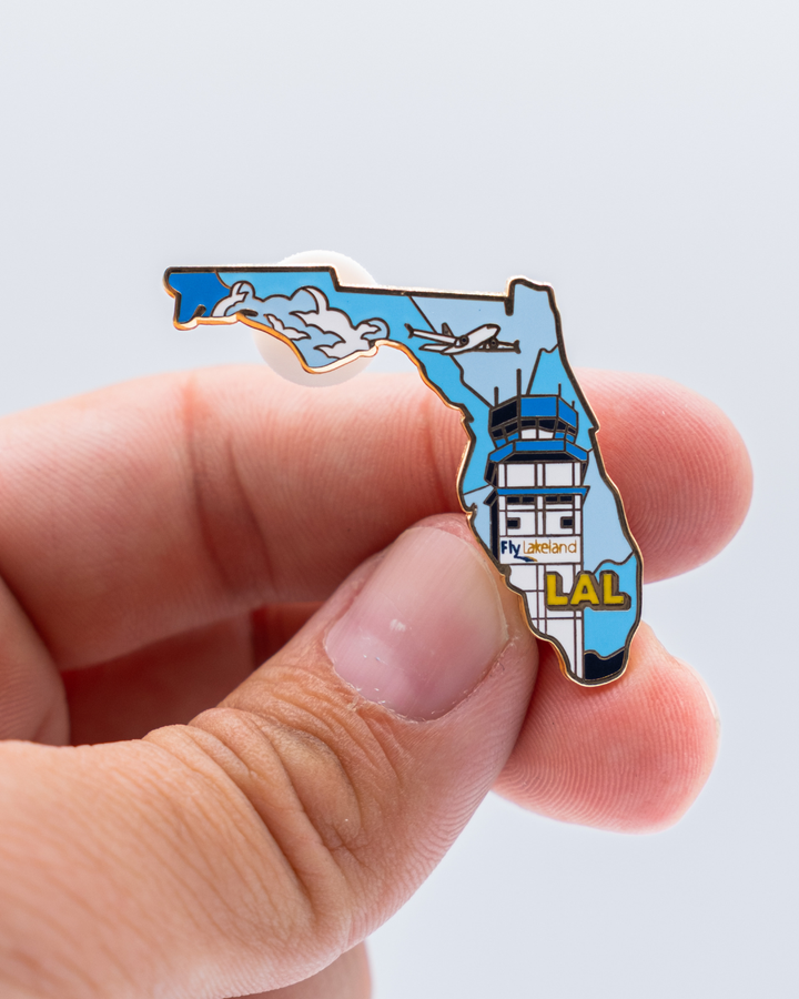 LAL Airport Pin – Lakeland Linder International Airport, Florida