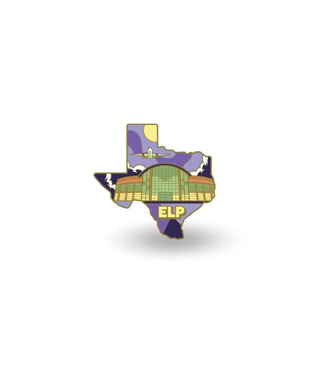ELP Airport Pin – El Paso International Airport, Texas