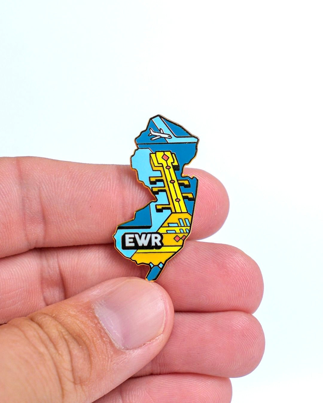 EWR Airport Pin – Newark Liberty International Airport, New Jersey
