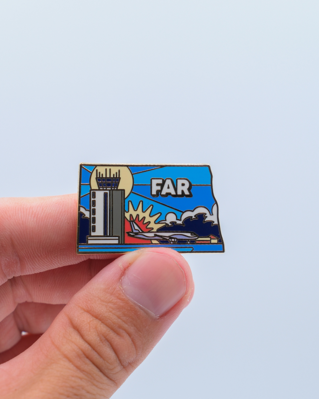 FAR Airport Pin – Hector International Airport, North Dakota