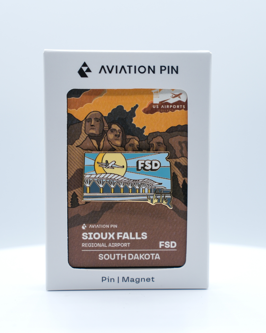 FSD Airport Pin – Sioux Falls Regional Airport, South Dakota