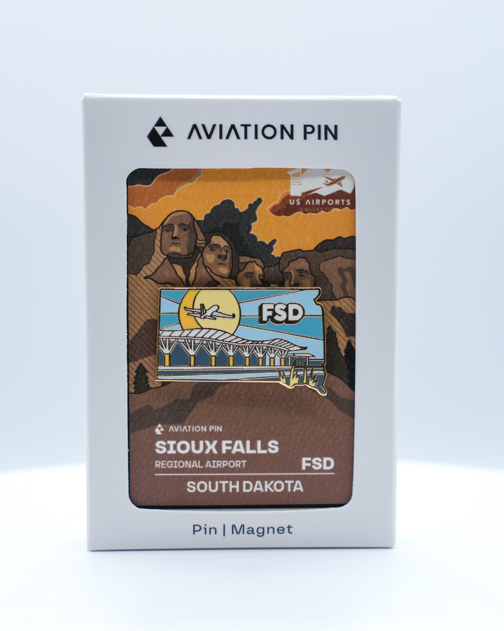 FSD Airport Pin – Sioux Falls Regional Airport, South Dakota