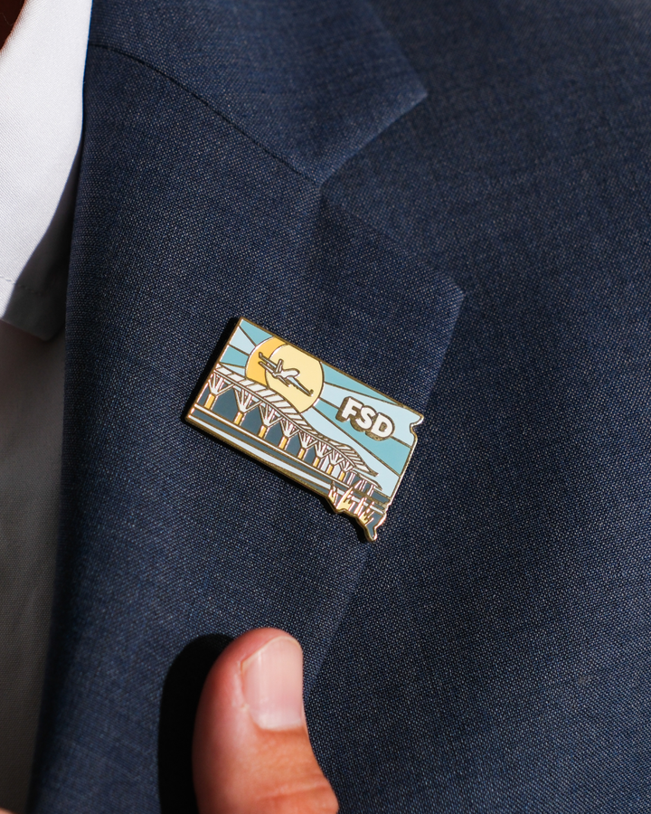 FSD Airport Pin – Sioux Falls Regional Airport, South Dakota