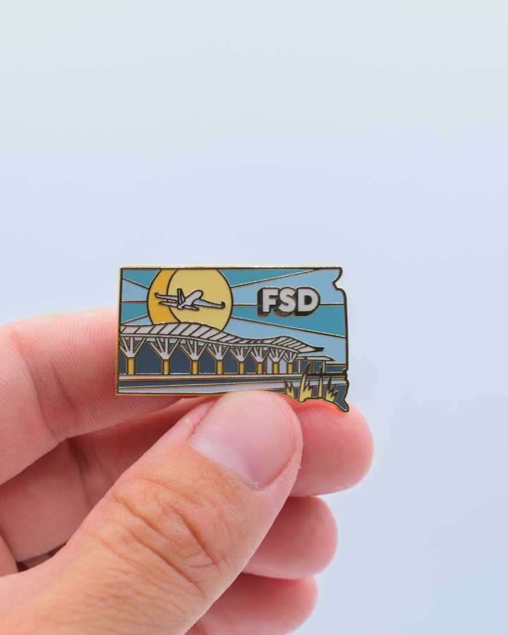 FSD Airport Pin – Sioux Falls Regional Airport, South Dakota