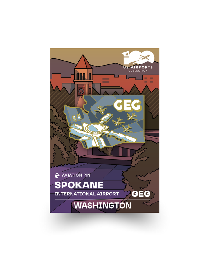 Pin de Aeropuerto | GEG - Washington