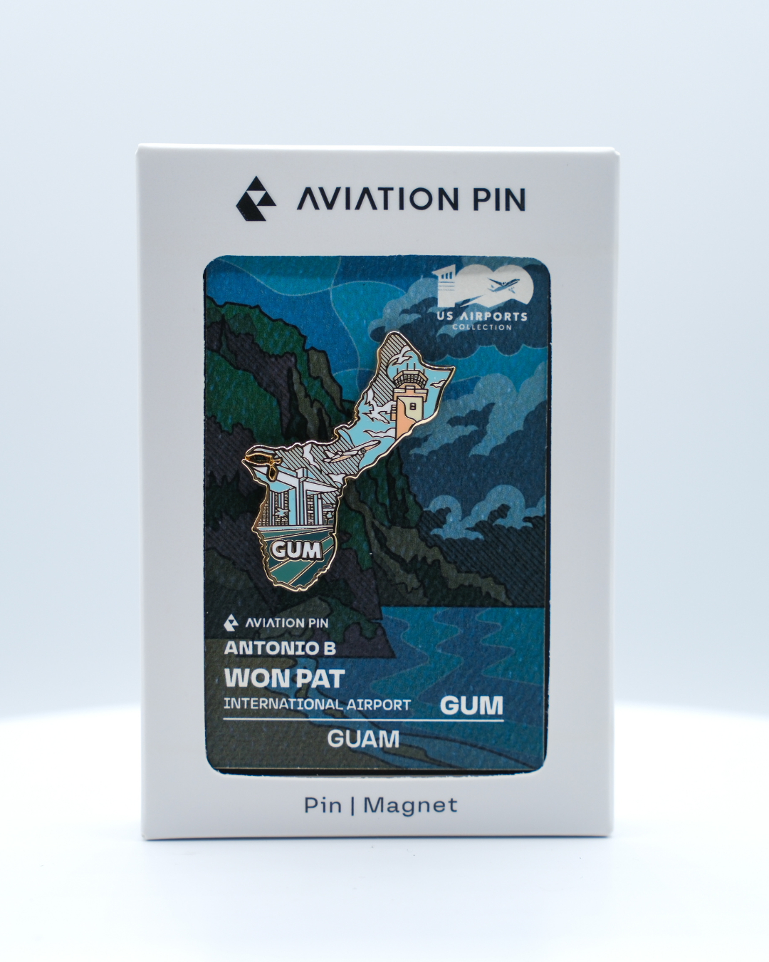 GUM Airport Pin – Antonio B. Won Pat International Airport, Guam