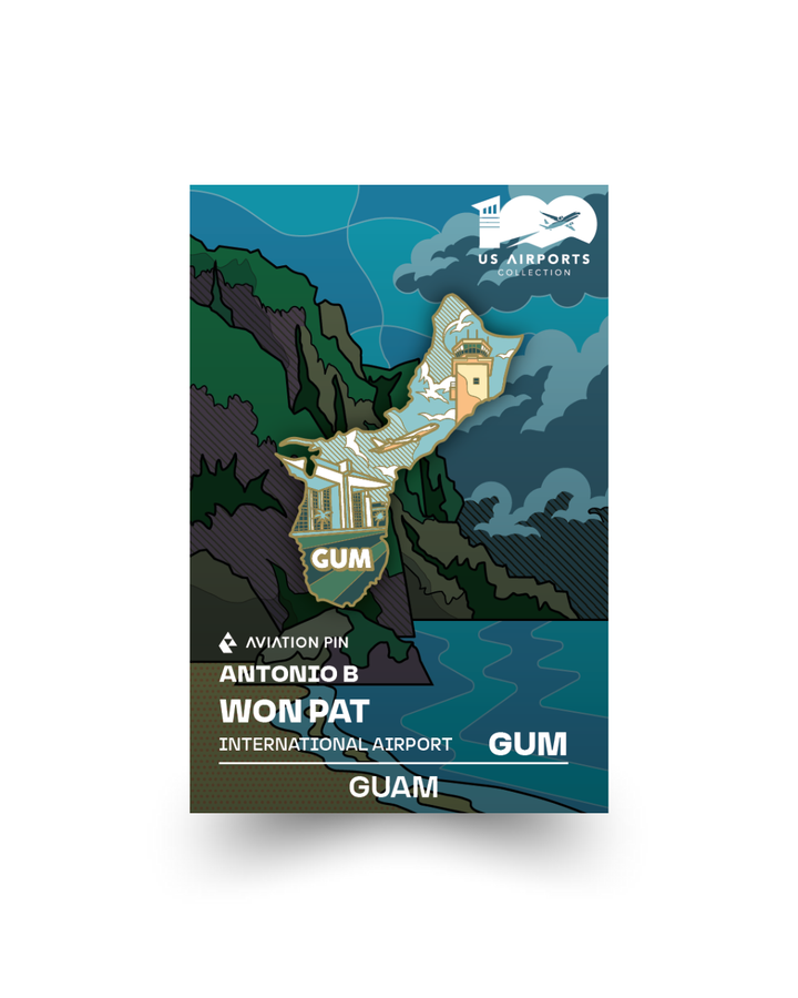 GUM Airport Pin – Antonio B. Won Pat International Airport, Guam