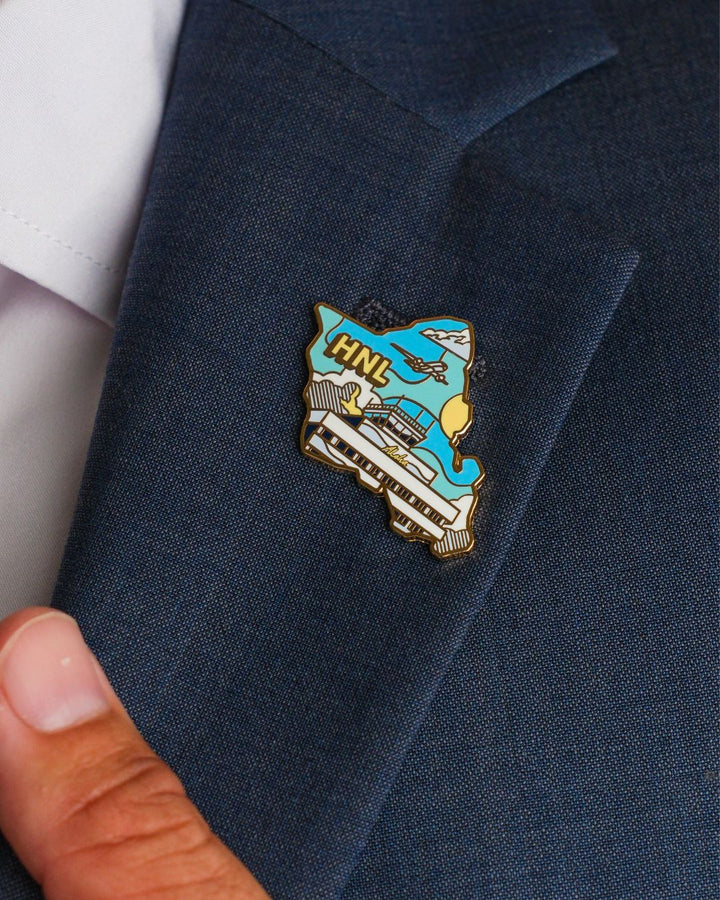 HNL Airport Pin – Daniel K. Inouye International Airport, Hawaii (Oahu)