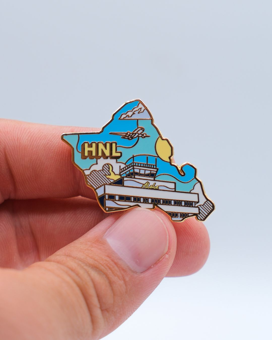 HNL Airport Pin – Daniel K. Inouye International Airport, Hawaii (Oahu)