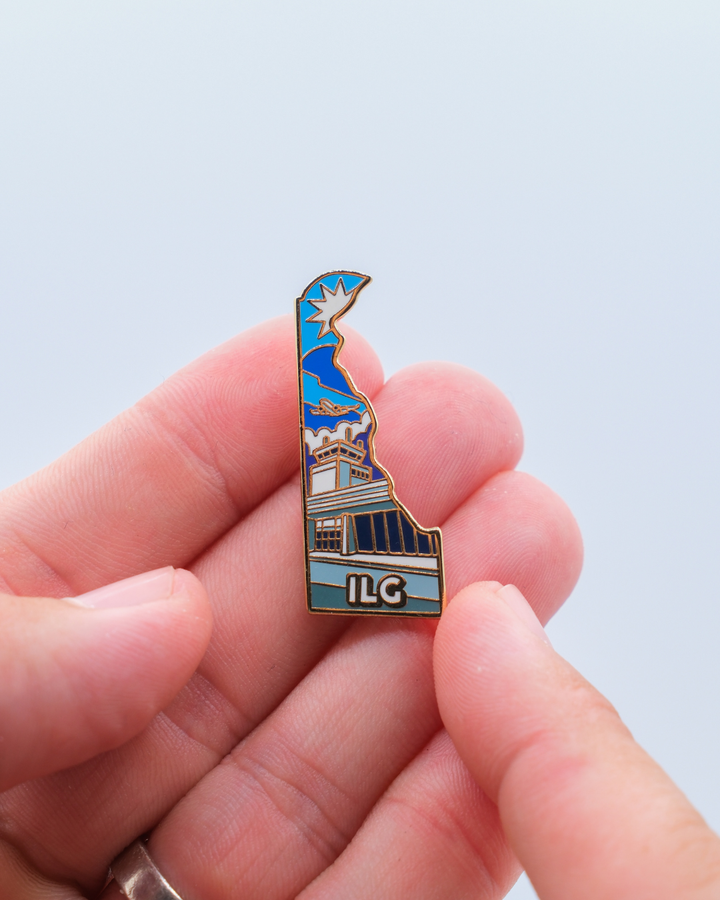 ILG Airport Pin – Wilmington Airport, Delaware