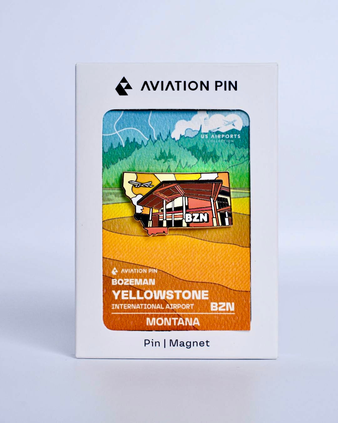 Pin de Aeropuerto | BZN - Montana