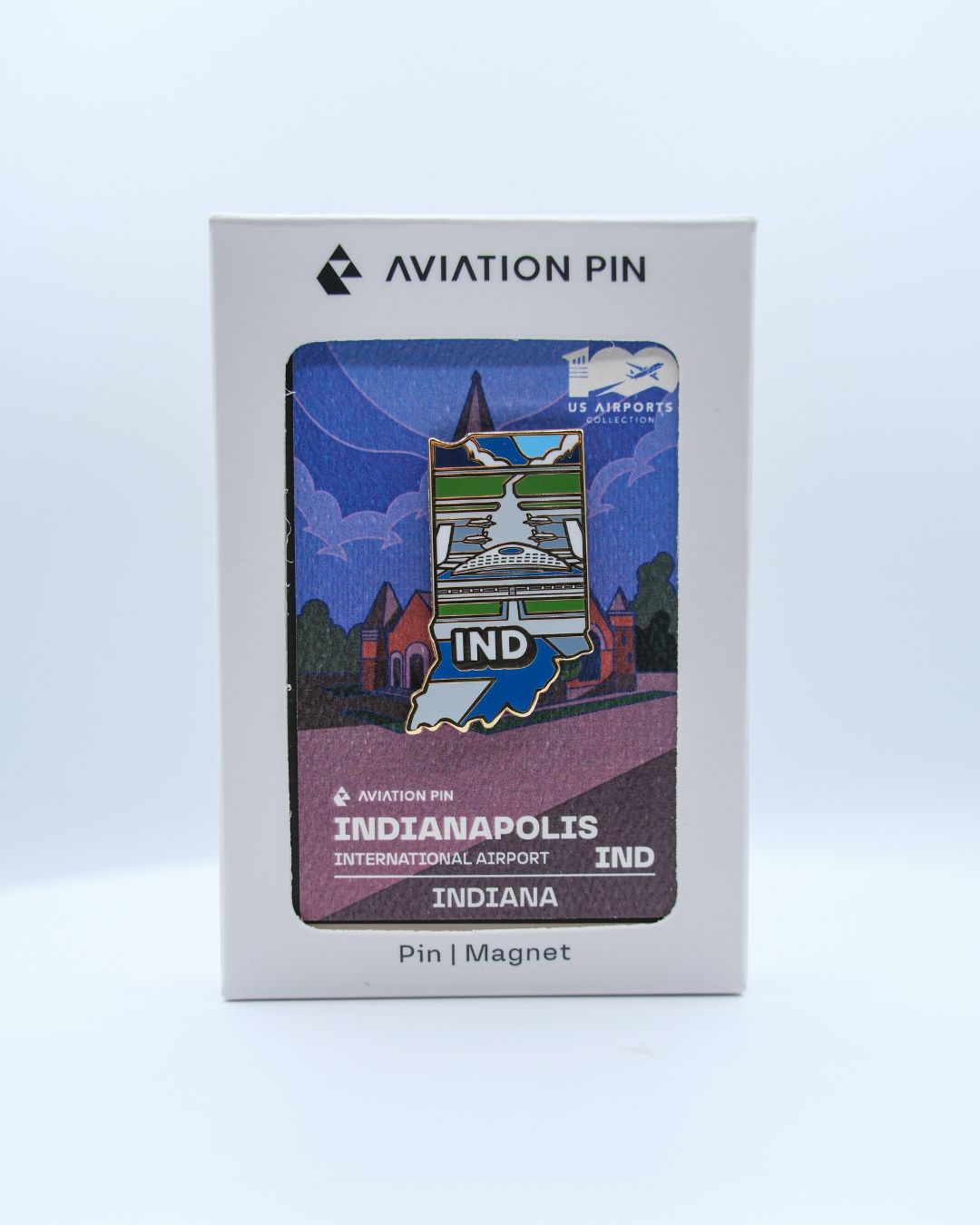 Pin de Aeropuerto | IND - Indiana