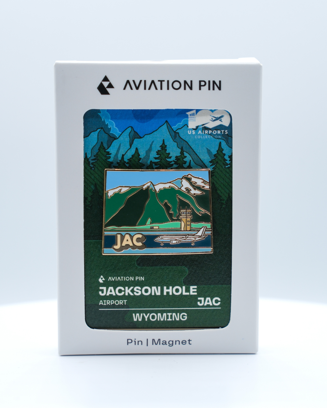 JAC Airport Pin – Jackson Hole Airport, Wyoming